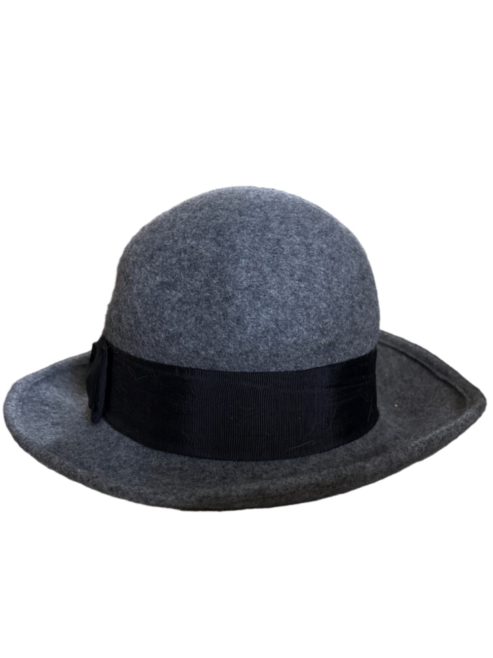 Women's Liz Claiborne Wool Hat One Size Grey Black